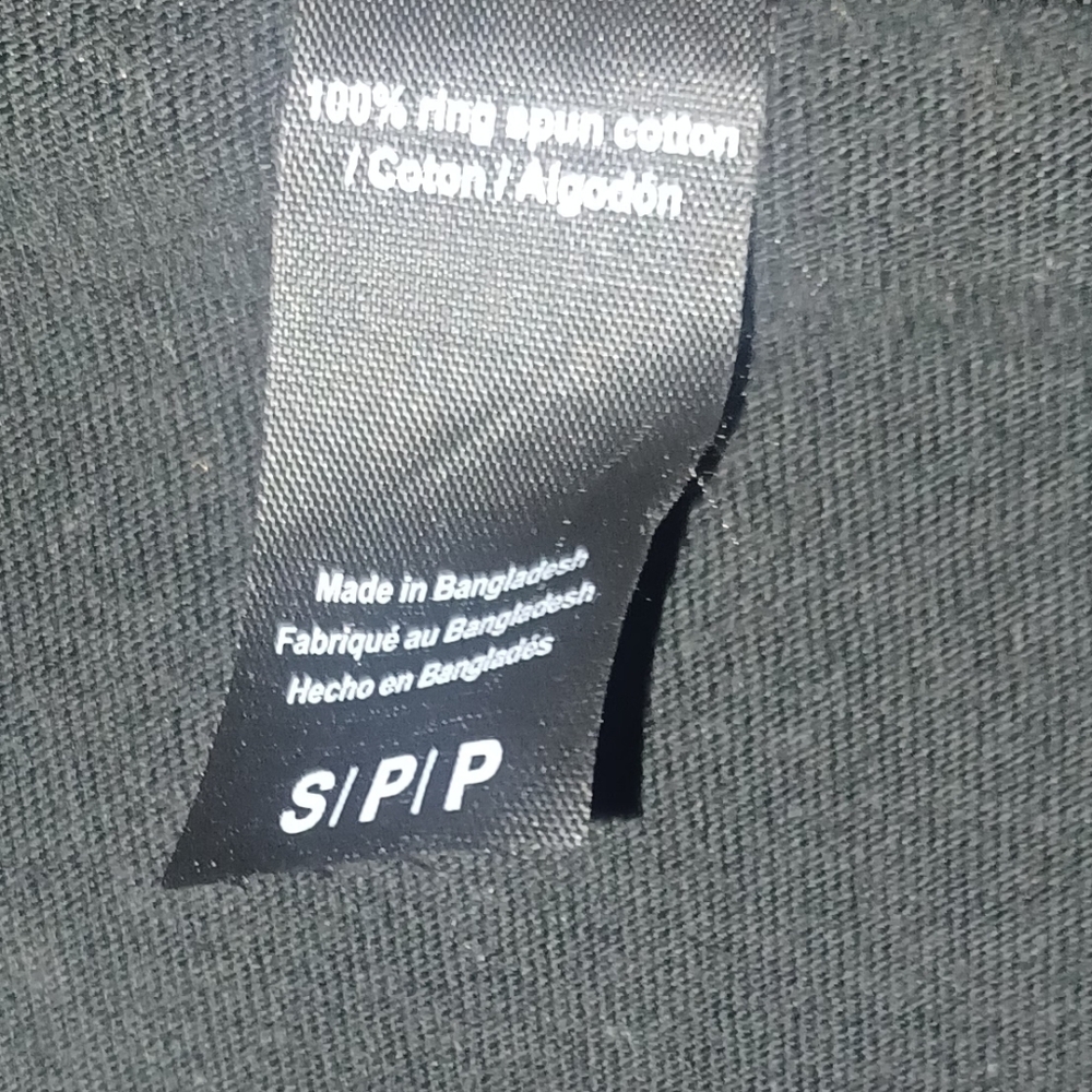 Uocycled Pink and Black Graphic Women's Top - Picture 8 of 8